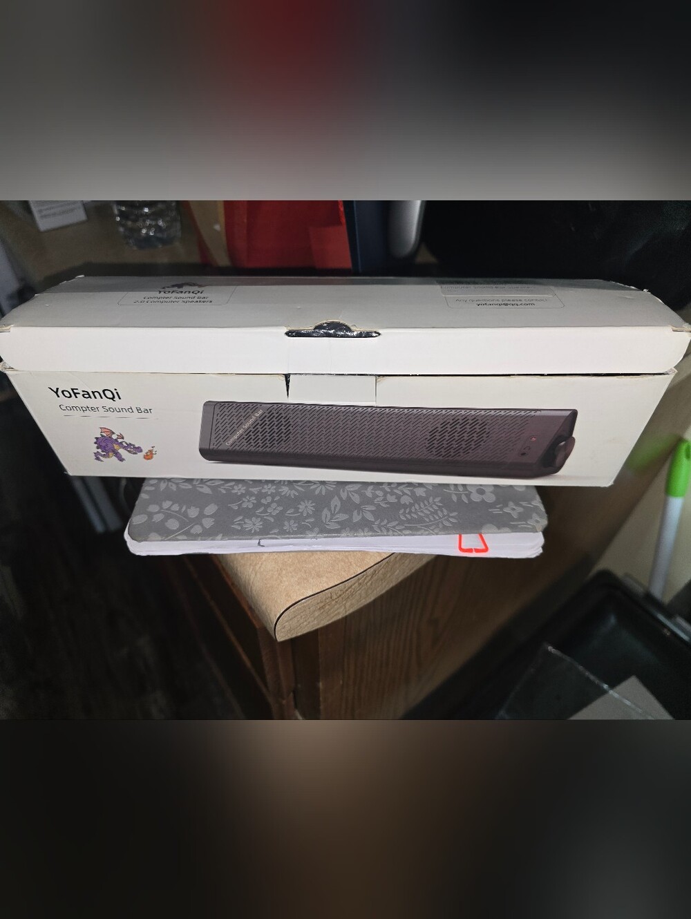 Portable Sound Bar in Black